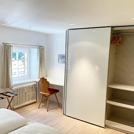 Bm186 - Alpenstil - 60m2 Dachstockwohnung Mit Garage Pontresina