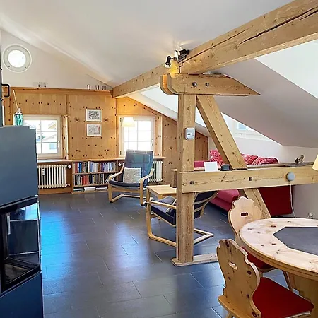 Alpenstil - 60m2 Dachstockwohnung Mit Garage - Bm186 Lejlighed