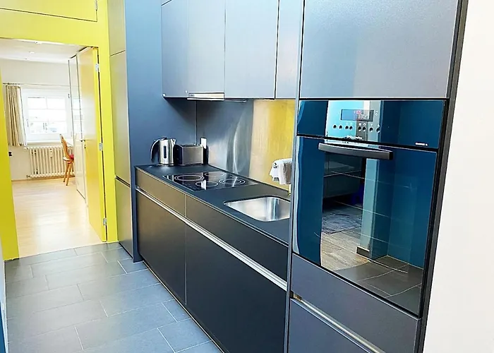 Alpenstil - 60m2 Dachstockwohnung Mit Garage - Bm186 *