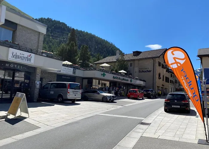 شقة Alpenstil - 60m2 Dachstockwohnung Mit Garage - Bm186 *